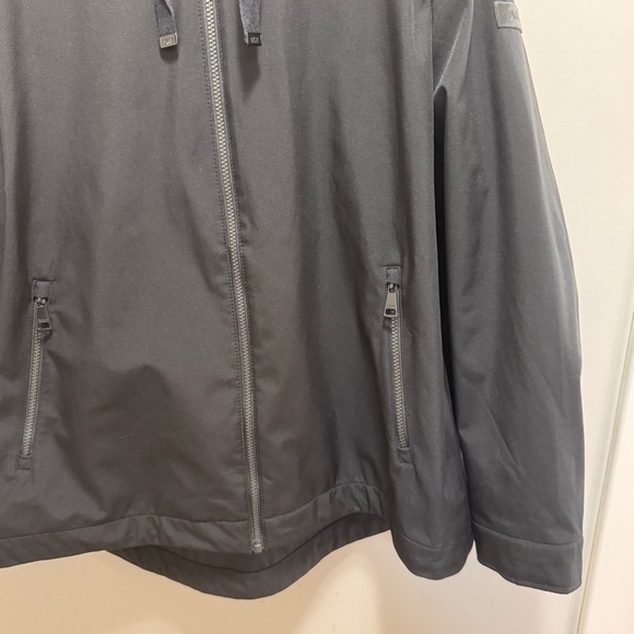 DKNY Black Hooded Jacket Full Zip Size XXL - Picture 7 of 14